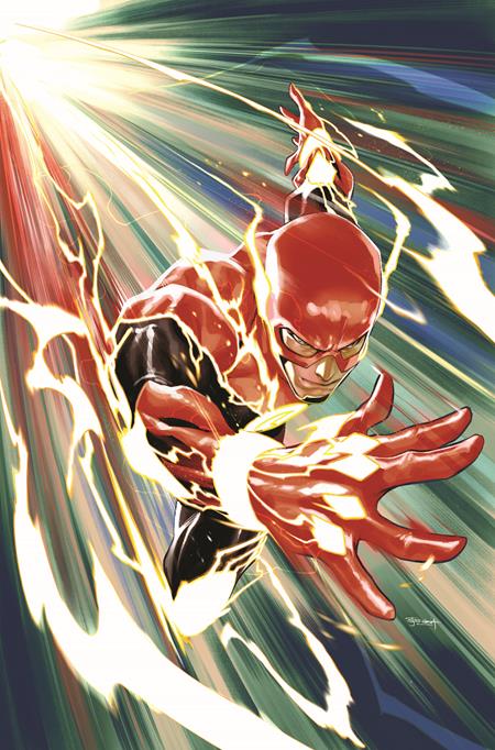 FLASH #19 CVR C STEPHEN SEGOVIA CARD STOCK VAR