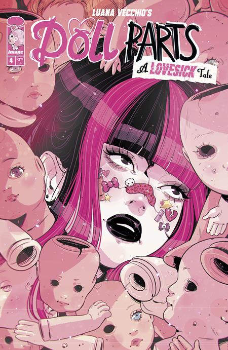 DOLL PARTS A LOVESICK TALE #4 (OF 4) CVR B LUANA VECCHIO DOLL HEADS VAR (MR)