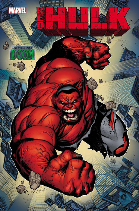 RED HULK #1 ADAM KUBERT FOIL VAR (NET)