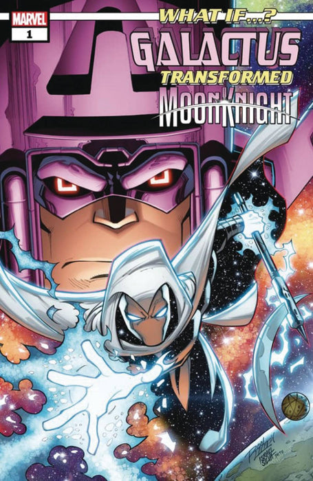 DF WHAT IF GALACTUS TRANSFORMED MOON KNIGHT #1 SEGURA SGN (C