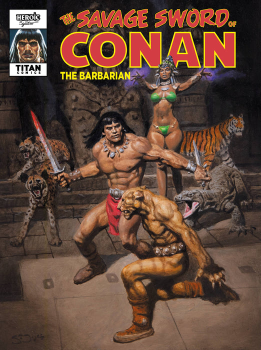 SAVAGE SWORD OF CONAN #7 CVR B JOYCE (MR)