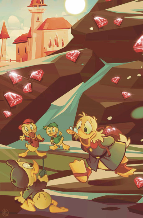 DUCKTALES #4 CVR L 40 COPY INCV TOMASELLI VIRGIN (C: 1-0-0)