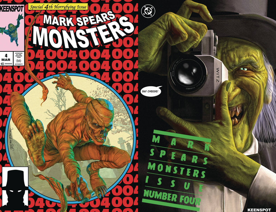 MARK SPEARS MONSTERS #4 CVR F HOLOFOIL FLIP