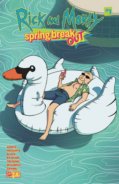 RICK AND MORTY SPRING BREAK OUT #1 CVR B TRIZZINO