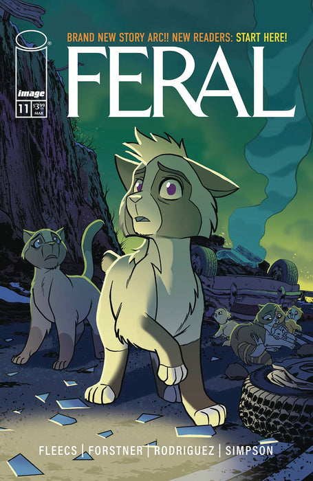 FERAL #11 CVR A FLEECS & FORSTNER