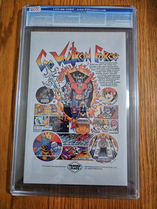 CGC 9.8 - Voltron #1 Newsstand - 1985